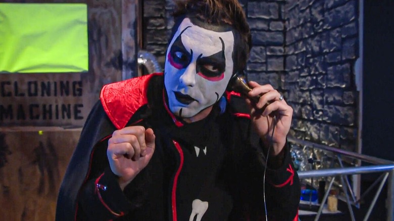 Danhausen backstage in WWE